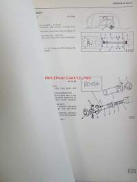 British Leyland Jaguar Series 3 V.12 &quot;E&quot; Type, Repair Operation manual - Korjausohjekirja, Katso tarkemmat mallit ja sisällysluettelo kuvista