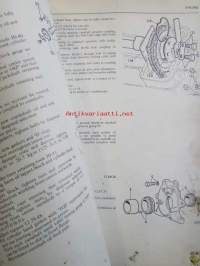 British Leyland Jaguar Series 3 V.12 &quot;E&quot; Type, Repair Operation manual - Korjausohjekirja, Katso tarkemmat mallit ja sisällysluettelo kuvista