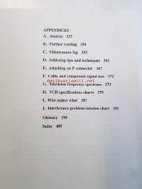 Troubleshooting and repairing VCRs Second edition - Vianmääritys ja korjaus nauhureille