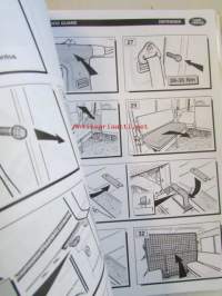 Land-Rover Defender Fitting Instructions - Asennusohjeita, Katso tarkemmat mallit ja sisällysluettelo kuvista