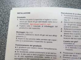 Philips FP 362 -levysoitin -käyttöohjekirja useilla kielillä
