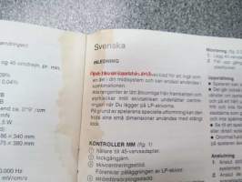 Philips FP 362 -levysoitin -käyttöohjekirja useilla kielillä