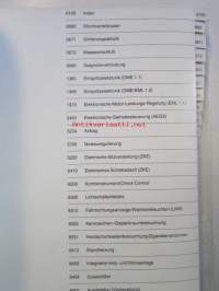 BMW Prufanleitung Fahrzeugelektrik/-elektronik Modellreihe 7 - E32, 730i / 735i / 750i, Modelljahr  1988 Ko-Gruppe 00-51 und 52-99, Elektroniikan 2 erillistä