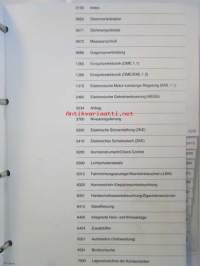 BMW Prufanleitung Fahrzeugelektrik/-elektronik Modellreihe 7 - E32, 730i / 735i / 750i, Modelljahr  1988 Ko-Gruppe 00-51 und 52-99, Elektroniikan 2 erillistä