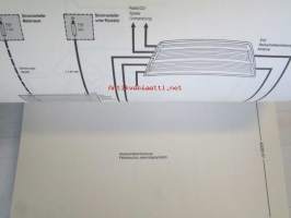 BMW Prufanleitung Fahrzeugelektrik/-elektronik Modellreihe 7 - E32, 730i / 735i / 750i, Modelljahr  1988 Ko-Gruppe 00-51 und 52-99, Elektroniikan 2 erillistä