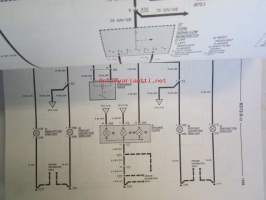 BMW Electrical Troubleshooting Manual, 5 Series ( E 34), 525i, 530i, 535i, Schematics Models 1988 Groups 00-99, elektroniikan vaianmääritys ohjekirja, Katso