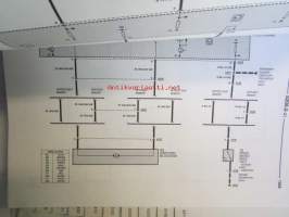 BMW Electrical Troubleshooting Manual, 5 Series ( E 34), 525i, 530i, 535i, Schematics Models 1988 Groups 00-99, elektroniikan vaianmääritys ohjekirja, Katso