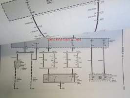 BMW Electrical Troubleshooting Manual, 7 Series E 32, 730i, 735i/L, 750i/L, Models 1989  Vol. 2, Group 63-99, elektroniikan vianmääritys ohjekirja, Katso kuvasta