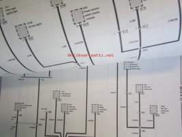 BMW Electrical Troubleshooting Manual, 7 Series E 32, 730i, 735i/L, 750i/L, Models 1989  Vol. 2, Group 63-99, elektroniikan vianmääritys ohjekirja, Katso kuvasta