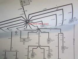 BMW Electrical Troubleshooting Manual, 7 Series E 32, 730i, 735i/L, 750i/L, Models 1989  Vol. 2, Group 63-99, elektroniikan vianmääritys ohjekirja, Katso kuvasta