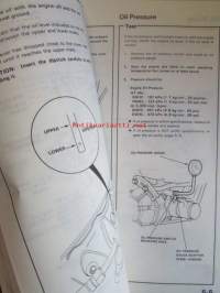 Honda Shop Manual D12B/D13B/D14A/D15B/D16BA Engine maintenance and Repair -korjaamo-ohjekirja, katso tarkemmin kuvista mahdolliset mallit ja sisällys.