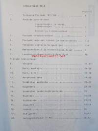 Honda Prelude 2.0i 16, Tuotekansio 1987, katson kuvista tarkemmin muut tiedot ja sisällysluettelo