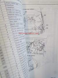 Honda Accord Shop Manual, Electrical Wiring Diagram 1987 / Honda Accord supplement 1987, Sisältää 2 eri korjauskirjaa, katson kuvista tarkemmin muut tiedot ja