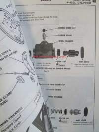 Honda Accord Shop Manual 1977 / Honda Accord 3DR H/ Back, Accord 4DR SED Supplement 1980, Sisältää 2 eri korjauskirjaa, katson kuvista tarkemmin muut tiedot ja