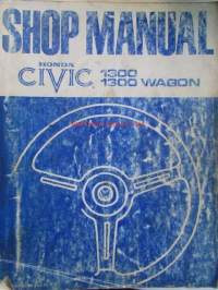 Honda Civic 1300/1300 Wagon Shop Manual 1979, Honda Civic 1300/1300 Wagon Supplement (Civic 3DR/back)(Civic STN/WAG)(Civic 4DR SED), Supplement 1981, Honda Civic