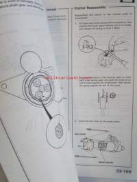 Honda Legend Shop Manual Maintenance Repair and construction 1991, Korjauskirja, katso kuvista tarkemmin muut tiedot ja sisällysluettelo