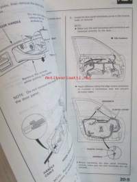 Honda Legend Shop Manual Maintenance Repair and construction 1991, Korjauskirja, katso kuvista tarkemmin muut tiedot ja sisällysluettelo