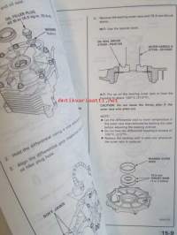 Honda Legend Shop Manual Maintenance Repair and construction 1991, Korjauskirja, katso kuvista tarkemmin muut tiedot ja sisällysluettelo