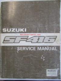 Suzuki SF 416 Service Manual - Korjauskirja, katso kuvista tarkemmin muut tiedot ja sisällysluettelo