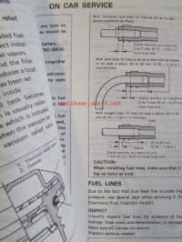 Suzuki SF 416 Service Manual - Korjauskirja, katso kuvista tarkemmin muut tiedot ja sisällysluettelo