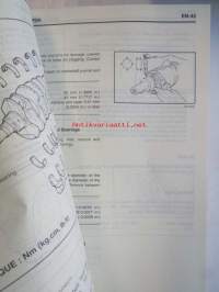 Hyundai Coupe Tibuzon Shop Manual Vol 1 1996 - Korjauskäsikirja, katso kuvista tarkemmin muut tiedot ja sisällysluettelo