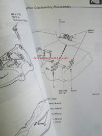 Honda Quintet Shop Manual Maintenance and Repair 1980, Honda Quintet Construction and Function (5DR H/Back) 1981, Honda Quintet Supplement 1981 - Korjauskäsikirja