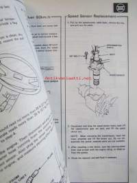 Honda Quintet Shop Manual Maintenance and Repair 1980, Honda Quintet Construction and Function (5DR H/Back) 1981, Honda Quintet Supplement 1981 - Korjauskäsikirja