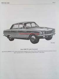 Rover 2200, Supplement to Workshop Manual ( Part no. 605028 S1 ) - Korjauskäsikirja, katso kuvista tarkemmin muut tiedot ja sisällysluettelo