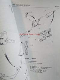 Rover 2200, Supplement to Workshop Manual ( Part no. 605028 S1 ) - Korjauskäsikirja, katso kuvista tarkemmin muut tiedot ja sisällysluettelo