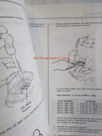 Honda Shop Manual L4 Automatic Transmission Maintenance and Repair 1987 - Korjauskäsikirja, katso kuvista tarkemmin muut tiedot ja sisällysluettelo