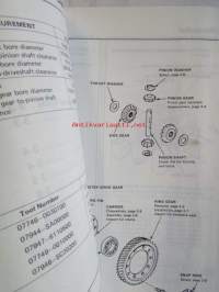 Honda Shop Manual L4 Automatic Transmission Maintenance and Repair 1987 - Korjauskäsikirja, katso kuvista tarkemmin muut tiedot ja sisällysluettelo