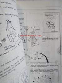 Honda Shop Manual L4 Automatic Transmission Maintenance and Repair 1987 - Korjauskäsikirja, katso kuvista tarkemmin muut tiedot ja sisällysluettelo
