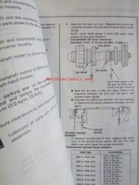Honda Shop Manual L4 Automatic Transmission Maintenance and Repair 1987 - Korjauskäsikirja, katso kuvista tarkemmin muut tiedot ja sisällysluettelo