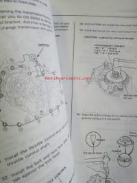 Honda Shop Manual L5 Automatic Transmission Maintenance and Repair 1987 - Korjauskäsikirja, katso kuvista tarkemmin muut tiedot ja sisällysluettelo