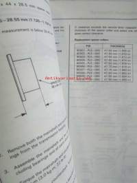 Honda Shop Manual L5 Automatic Transmission Maintenance and Repair 1987 - Korjauskäsikirja, katso kuvista tarkemmin muut tiedot ja sisällysluettelo