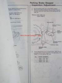Honda Shop Manual PX4B Automatic Transmission Maintenance and Repair 1987 - Korjauskäsikirja, katso kuvista tarkemmin muut tiedot ja sisällysluettelo