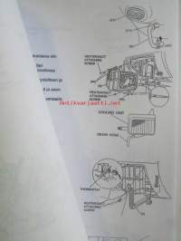 Honda ilmastointilaitteen jälkiasennus, Honda Accord 1990-91 ja Civic 1989-91, katso kuvista tarkemmin muut tiedot ja sisällysluettelo