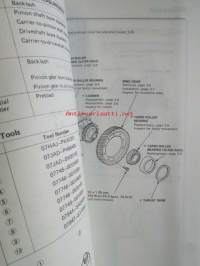 Honda Shop Manual H2 Manual Transmission Maintenance and Repair 1987 - Korjauskäsikirja, katso kuvista tarkemmin muut tiedot ja sisällysluettelo