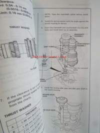 Honda Shop Manual H2 Manual Transmission Maintenance and Repair 1987 - Korjauskäsikirja, katso kuvista tarkemmin muut tiedot ja sisällysluettelo