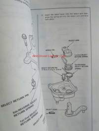 Honda Shop Manual H2 Manual Transmission Maintenance and Repair 1987 - Korjauskäsikirja, katso kuvista tarkemmin muut tiedot ja sisällysluettelo