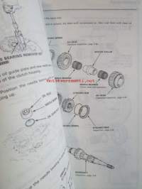 Honda Shop Manual L3 (4WD ) Manual Transmission Maintenance and Repair 1988 - Vaihdelaatikon Korjauskäsikirja, katso kuvista tarkemmin muut tiedot ja