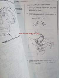 Honda Shop Manual L3 (4WD ) Manual Transmission Maintenance and Repair 1988 - Vaihdelaatikon Korjauskäsikirja, katso kuvista tarkemmin muut tiedot ja