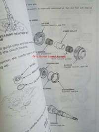 Honda Shop Manual L3 (4WD ) Manual Transmission Maintenance and Repair 1988 - Vaihdelaatikon Korjauskäsikirja, katso kuvista tarkemmin muut tiedot ja