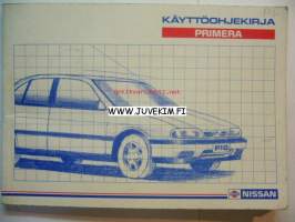 Nissan Primera -Käyttöohjekirja