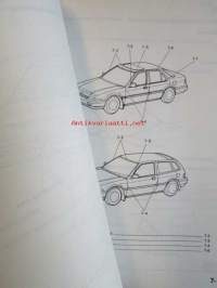 Honda Noise Repair Manual Accord Model Series from 1986, katso kuvista tarkemmin muut tiedot ja sisällysluettelo