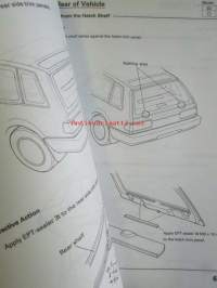 Honda Noise Repair Manual Accord Model Series from 1986, katso kuvista tarkemmin muut tiedot ja sisällysluettelo