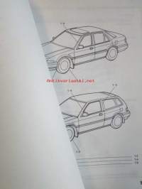 Honda Noise Repair Manual Accord Model Series from 1986, katso kuvista tarkemmin muut tiedot ja sisällysluettelo