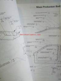 Honda CiRX Shop Manual Body Repair 1988 - Rungon korjauskirja, katson kuvista tarkemmin muut tiedot ja sisällysluettelo