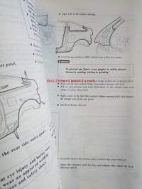 Honda CiRX Shop Manual Body Repair 1988 - Rungon korjauskirja, katson kuvista tarkemmin muut tiedot ja sisällysluettelo