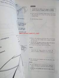 Honda CiRX Shop Manual Body Repair 1988 - Rungon korjauskirja, katson kuvista tarkemmin muut tiedot ja sisällysluettelo